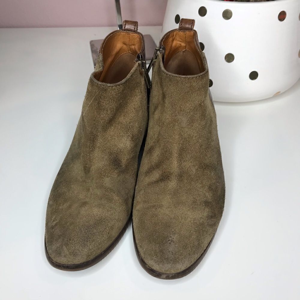 Madewell leather booties ankle boots